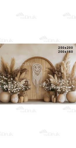 Tło fotograficzne Boho 3336